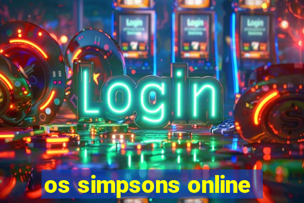 os simpsons online